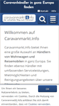 Mobile Screenshot of caravanmarkt.info